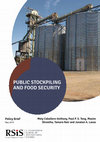 Research paper thumbnail of Public Stockpiling and Food Security