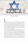 Research paper thumbnail of Warren Zev Harvey, “Judah Halevi on War and Morality,” in Aviad Hacohen and Menachem Butler, eds., Praying for the Defenders of Our Destiny: The Mi Sheberach for IDF Soldiers (Cambridge, MA: The Institute for Jewish Research and Publications, 2023), 317-318