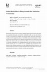 Research paper thumbnail of Nadir Shah Afshar's Policy towards the Armenian Community