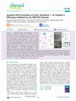 Research paper thumbnail of Amyloid Fibril Formation of Arctic Amyloid-β 1–42 Peptide is Efficiently Inhibited by the BRICHOS Domain