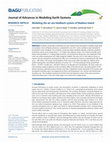 Research paper thumbnail of Modeling the air‐sea feedback system of Madeira Island