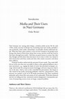 Research paper thumbnail of Media and Their Users in Nazi Germany