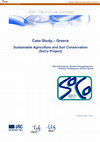 Research paper thumbnail of Case Study - Greece, Sustainable Agriculture and Soil Conservation (SoCo Project)