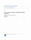 Research paper thumbnail of Asian American Studies/AANAPISI Writing Initiatives