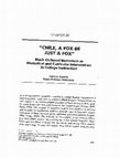 Research paper thumbnail of “‘Chile, A Fox Be Just a Fox’: Black Girlhood Narratives as Rhetorical and Curricular Intervention in College Instruction”