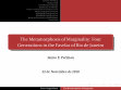 Research paper thumbnail of The Metamorphosis of Marginality: Four Generations in the Favelas of Rio de Janeiro