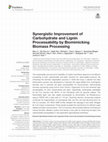 Research paper thumbnail of Synergistic Improvement of Carbohydrate and Lignin Processability by Biomimicking Biomass Processing