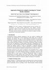 Research paper thumbnail of Approach of immersive adaptive learning for Virtual Reality simulator