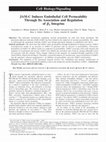 Research paper thumbnail of JAM-C Induces Endothelial Cell Permeability Through Its Association and Regulation of β 3 Integrins