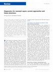 Research paper thumbnail of Diagnostics for neonatal sepsis: current approaches and future directions