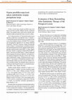 Research paper thumbnail of Evaluation of Bone Remodelling After Endodontic Therapy of the Periapecal Lesion