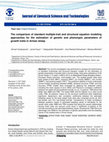 Research paper thumbnail of The comparison of standard multiple-trait and structural equation modeling approaches for the estimation of genetic and phenotypic parameters of growth traits in Arman sheep