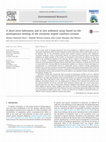 Research paper thumbnail of A short-term laboratory and in situ sediment assay based on the postexposure feeding of the estuarine isopod Cyathura carinata