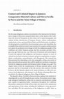 Research paper thumbnail of Contact and Colonial Impact in Jamaica: Comparative Material Culture and Diet at Sevilla la Nueva and the Taíno Village of Maima