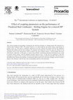 Research paper thumbnail of Effect of Coupling Parameters on the Performance of Fluidized Bed Combustor - Stirling Engine for a Micro CHP System