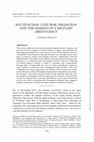 Research paper thumbnail of South Sudan: Civil war, predation and the making of a military aristocracy