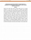 Research paper thumbnail of Looking Beyond Comparative Descriptions of Subject Behaviours: A Pedagogically Motivated Qualitative Study of Research Results in Applied Linguistics and …