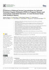 Research paper thumbnail of Predictors of Maternal Serum Concentrations for Selected Persistent Organic Pollutants (POPs) in Pregnant Women and Associations with Birth Outcomes: A Cross-Sectional Study from Southern Malawi