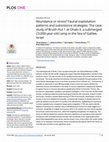 Research paper thumbnail of Abundance or stress? Faunal exploitation patterns and subsistence strategies: The case study of Brush Hut 1 at Ohalo II, a submerged 23,000-year-old camp in the Sea of Galilee, Israel