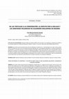 Research paper thumbnail of De las tertulias a la conspiración: la disputa por la belleza y las amistades peligrosas de Alejandro Malaspina en Madrid