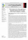 Research paper thumbnail of Effect of releases of T. chilonis, application of cypermethrin and their combination against brinjal shoot and fruit borer, Leucinodes orbonalis Guenée (Lepidoptera: Crambidae)