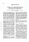 Research paper thumbnail of Cardiac and arterial hypertrophy and atherosclerosis in hypertension