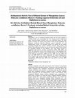 Research paper thumbnail of Antibacterial Activity Test of Ethanol Extract of Mangkokan Leaves (Polyscias scutallarium (Burm.f.) Fosberg) against Escherichia coli and Staphylococcus aureus