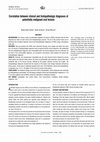 Research paper thumbnail of Correlation between clinical and histopathologic diagnoses of potentially malignant oral lesions