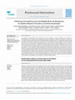 Research paper thumbnail of Evidencias Psicométricas de una Medida Breve de Resiliencia en Adultos Mayores Peruanos no Institucionalizados