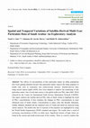 Research paper thumbnail of Spatial and Temporal Variations of Satellite-Derived Multi-Year Particulate Data of Saudi Arabia: An Exploratory Analysis