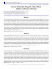 Research paper thumbnail of Corpos deslocados: Relações entre política, estética e ativismo ambiental