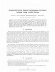 Research paper thumbnail of Standard Particle Swarm Optimization on Source Seeking Using Mobile Robots