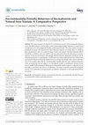 Research paper thumbnail of Environmentally Friendly Behaviors of Recreationists and Natural Area Tourists: A Comparative Perspective