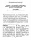 Research paper thumbnail of Tracer Study of BS in Information Technology (BSIT) Graduates of Camarines Sur Polytechnic Colleges, Nabua, Camarines Sur from 2004 to 2010