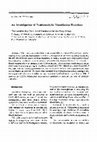 Research paper thumbnail of An Investigation of Nonhemolytic Transfusion Reactions