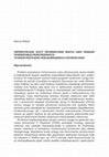 Research paper thumbnail of Zróżnicowanie szaty informacyjnej miasta jako przejaw dysproporcji przestrzennych. Studium przypadku wielkomiejskiego centrum Łodzi