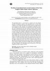 Research paper thumbnail of The Role of Agricultural Sector on The Economy of West Nusa Tenggara (Input-Output Analysis Approach)