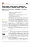 Research paper thumbnail of Humoral Immune Response Induced by the BBIBP-CorV Vaccine (Sinopharm) in Healthcare Workers: A Cohort Study