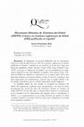 Research paper thumbnail of Diccionario Histórico de Términos del Fútbol (DHTF): el léxico en el primer reglamento de fútbol (1902) publicado en español