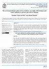 Research paper thumbnail of The Environmental Perception of Law Students: Case Study with Freshmen and Senior Students in a Private University in Manaus