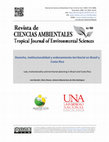 Research paper thumbnail of Derecho, institucionalidad y ordenamiento territorial en Brasil y Costa Rica