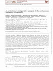 Research paper thumbnail of An evolutionary comparative analysis of the medusozoan (Cnidaria) exoskeleton