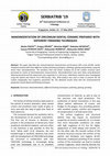 Research paper thumbnail of Nanoindentation of Zirconium Dental Ceramic Prepared with Different Finishing Techniques