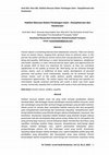 Research paper thumbnail of Hakikat Manusia Dalam Pandangan Islam : Kesejahteraan dan Kesetaraan