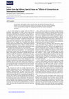 Research paper thumbnail of Letter from the Editors: Special Issue on “Effects of Coronavirus on International Business”