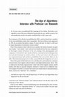 Research paper thumbnail of Age of Algorithms