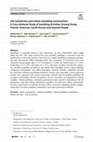 Research paper thumbnail of Life Satisfaction and Online-Gambling Communities: A Cross-National Study of Gambling Activities Among Young Finnish, American, South Korean and Spanish People