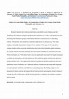 Research paper thumbnail of Online Peers and Offline Highs: An Examination of Online Peer Groups, Social Media Homophily, and Substance Use