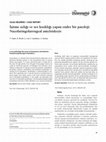 Research paper thumbnail of A rare pathology that cause of hearing loss and deafness: Nasopharyngolaryngeal amyloidosis