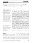 Research paper thumbnail of Phenotypic and functional characterization of a CD4+ CD25high FOXP3high regulatory T-cell population in the dog